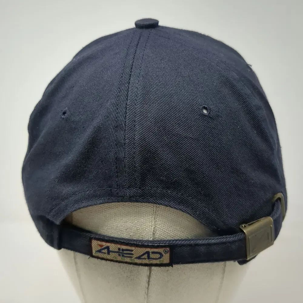 Ahead Baseball Cap Blue One Size USA North Jersey Country Club Slideback Hat